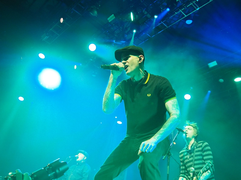 Al Barr von den Dropkick Murphys in der Samsung Hall