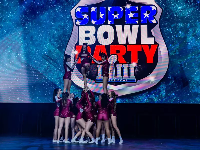 Die grösste Super Bowl Party in der Samsung Hall in Zürich 2019