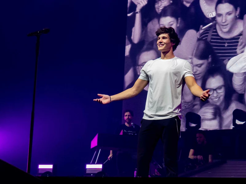 Wincent Weiss am 19. November 2019 beim THE HALL Konzert in Zürich © THE HALL