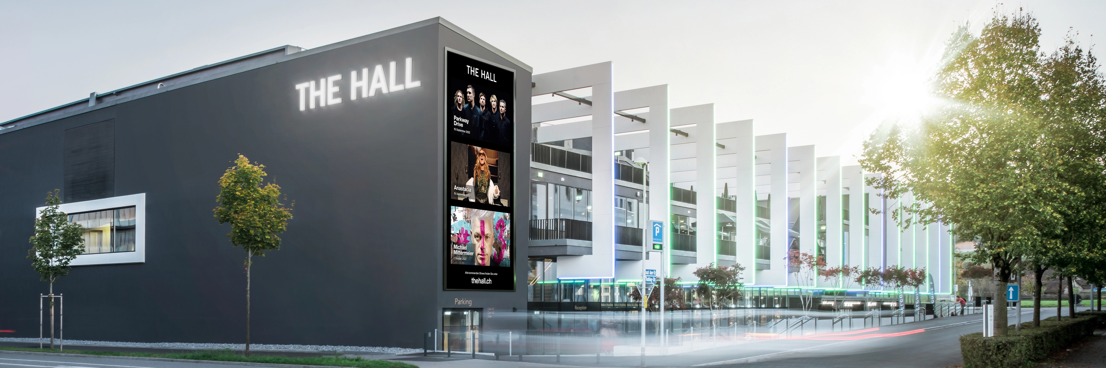 Samsung Hall ist neu THE HALL
