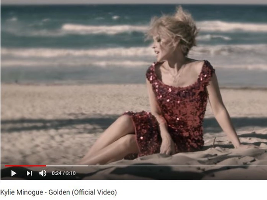 Golden von Kylie Minogue auf YouTube