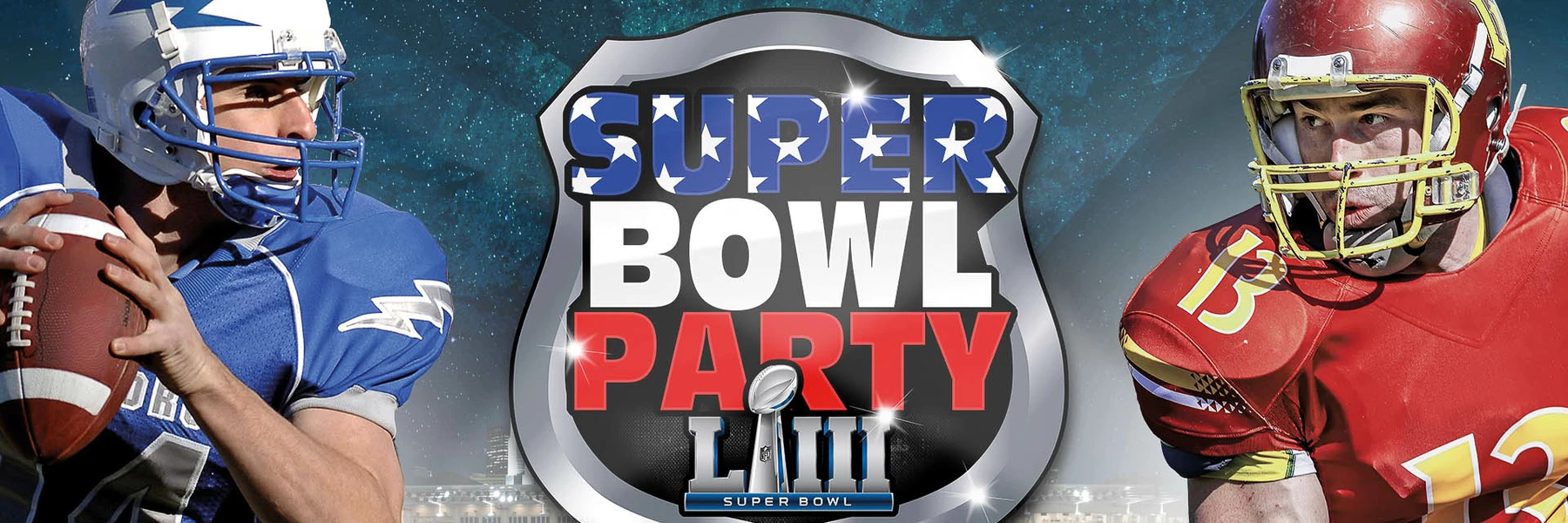 Die grösste Super Bowl Party in Zürich am 3.2.2019 in der Samsung Hall