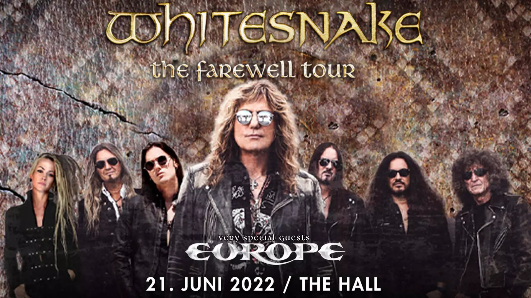 Whitesnake 21.6.22 THE HALL Zürich