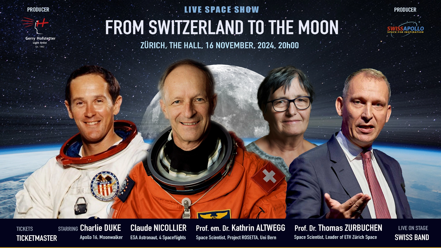 From Switzerland to the Moon